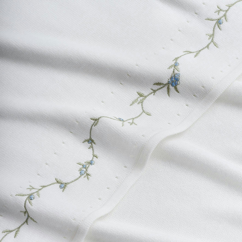 Bluebell Knit Blanket
