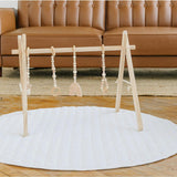 Linen Round Play Mat