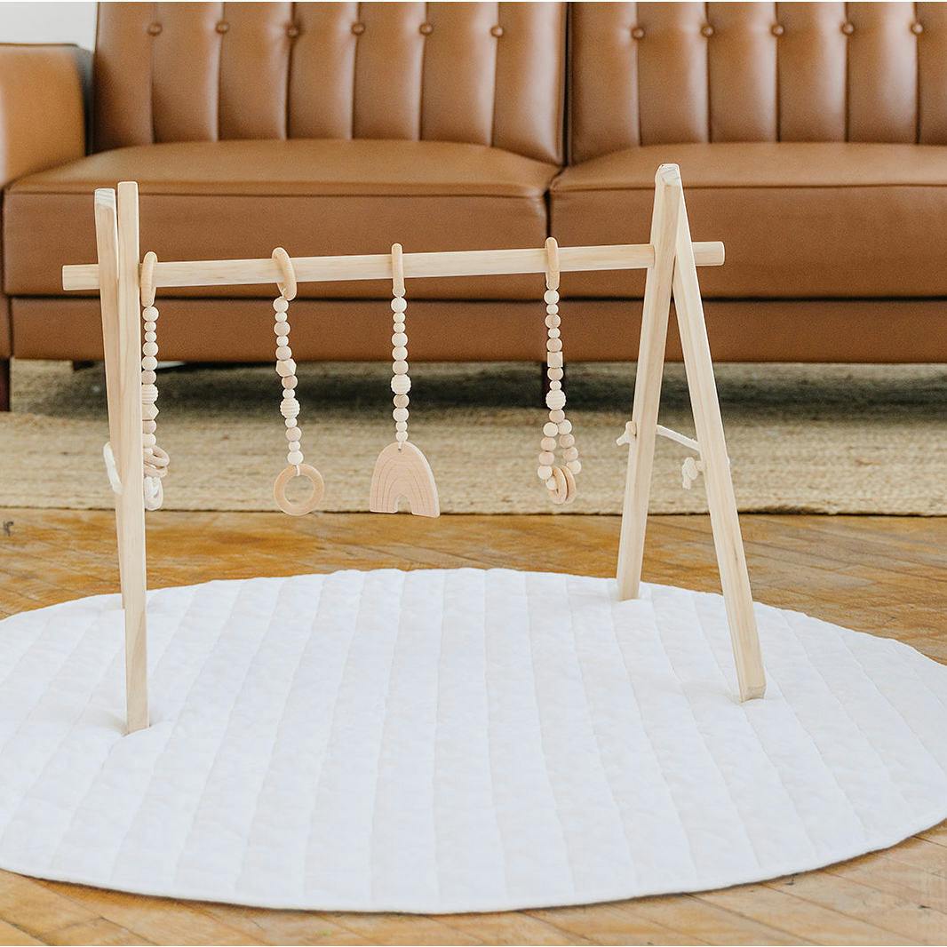 Linen Round Play Mat