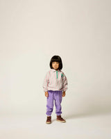 Velour Weekend Jogger in Violet