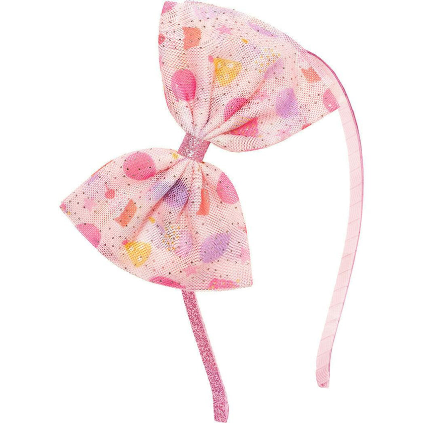 Birthday Party Tulle Bow Headband