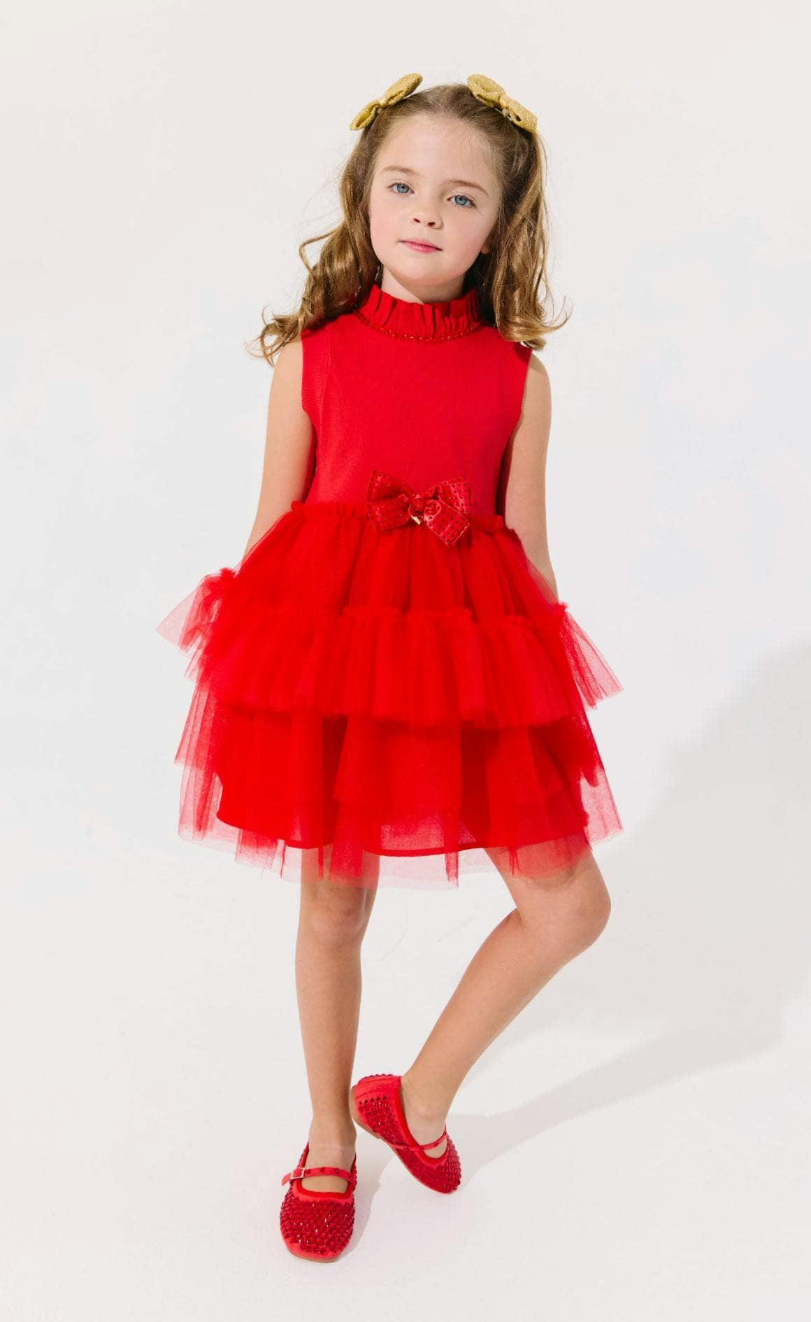 Tiered Party Bow Dress