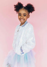 Bright Star Sequin Bomber