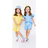 Candy Beaded Gem Ruffle Set