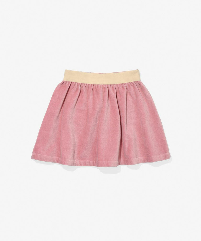 Carter Skirt, Burgundy Coneflower Floral