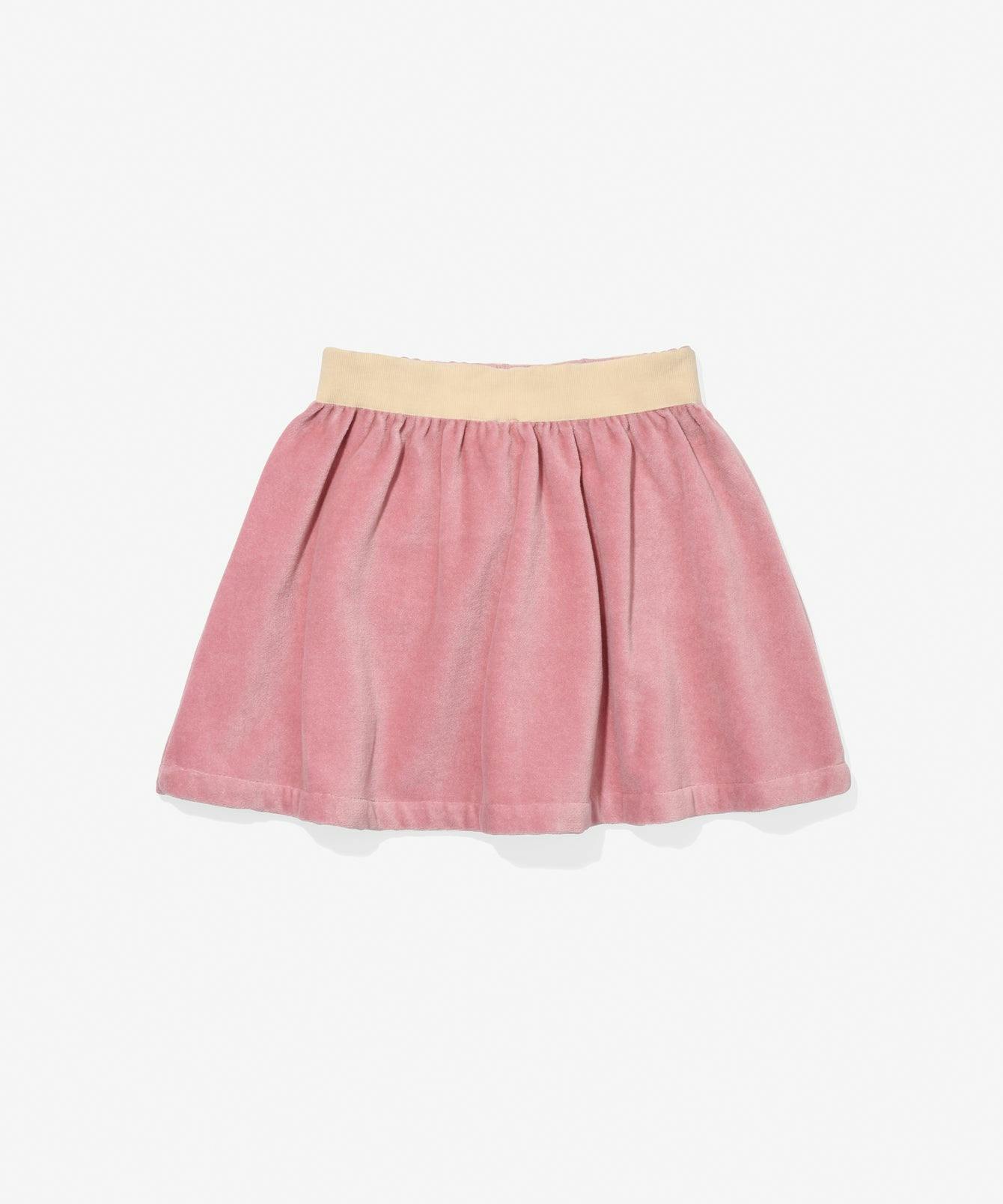 Carter Skirt, Burgundy Coneflower Floral