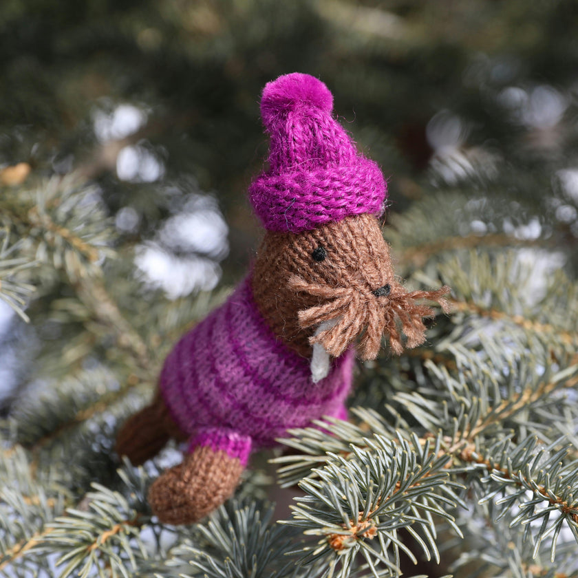 Set of 6 Winter Holiday Ornaments