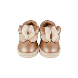 Vlindy Shoes | Clay Metallic Leather