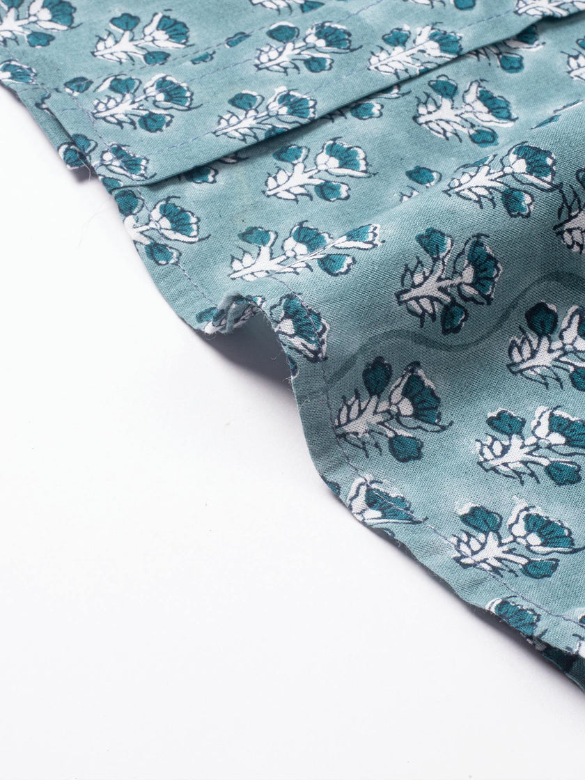 Block Printed Shirt for Boys