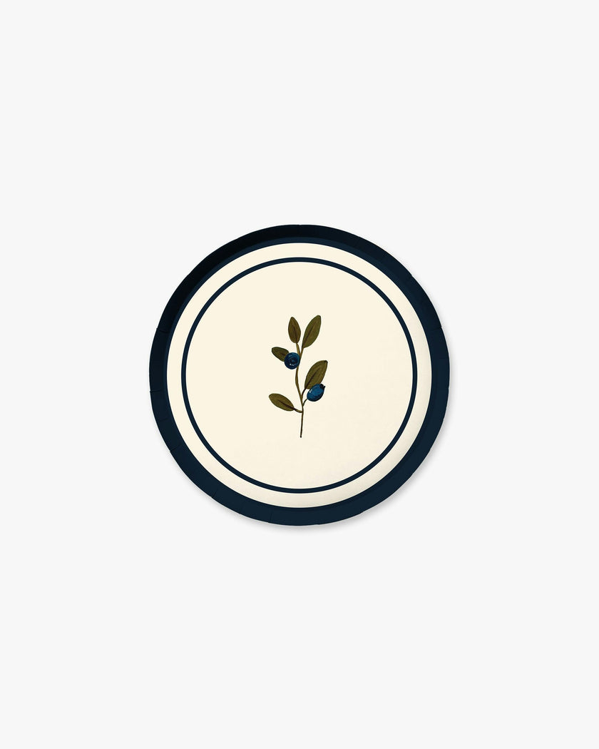 Botanica Hors d'Oeuvres Plate Set - Olive