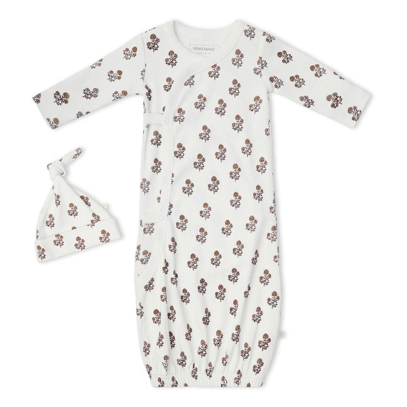 Organic Kimono Infant Sleep Gown - Loom