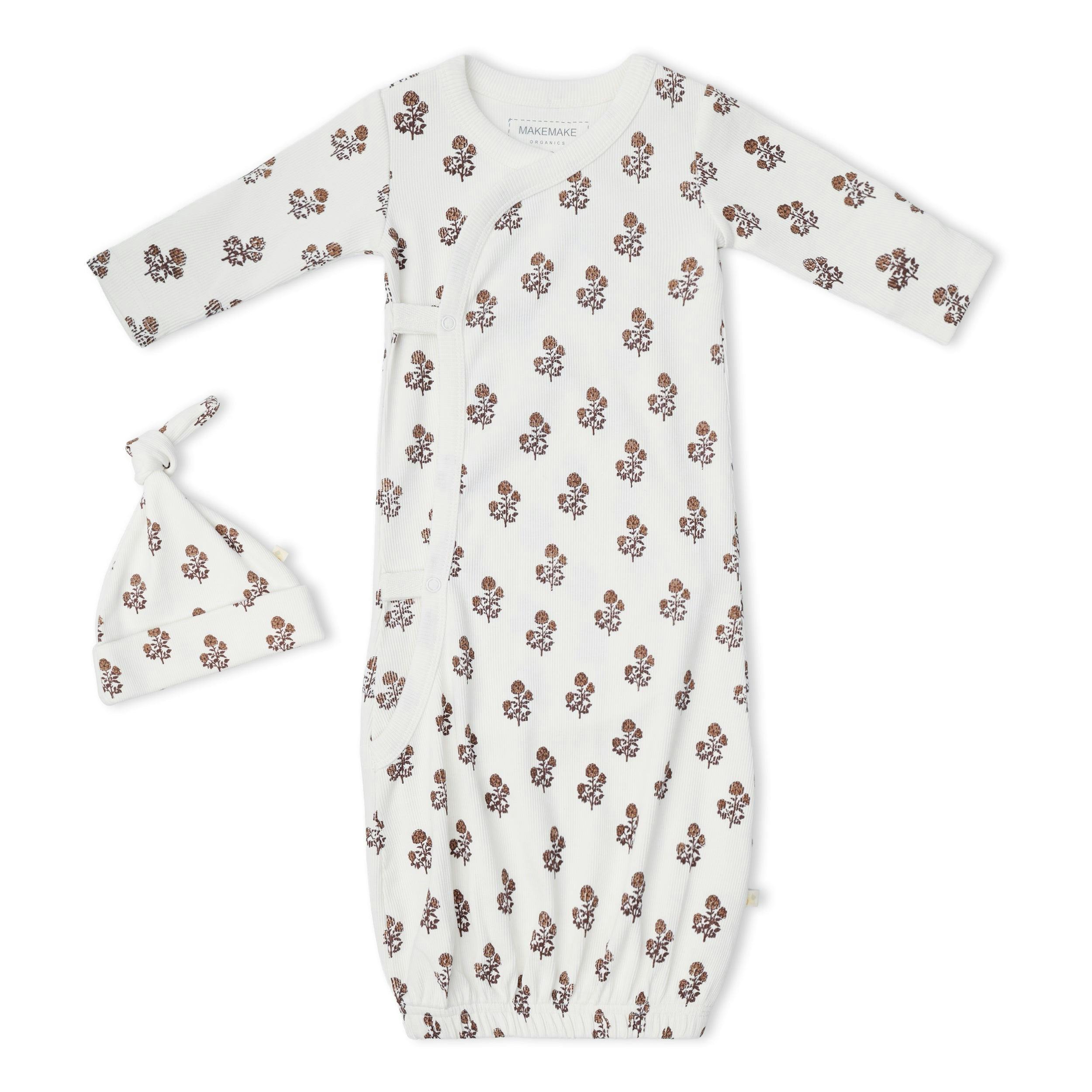 Organic Kimono Infant Sleep Gown - Loom