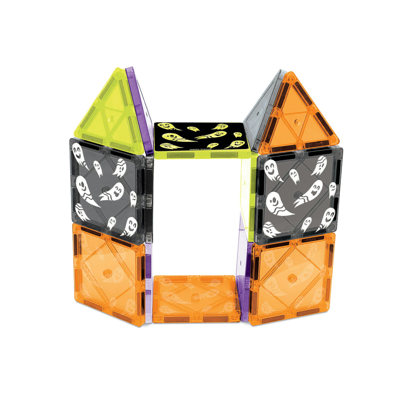 Halloween GLOW Magnetic Tiles 14pc Set