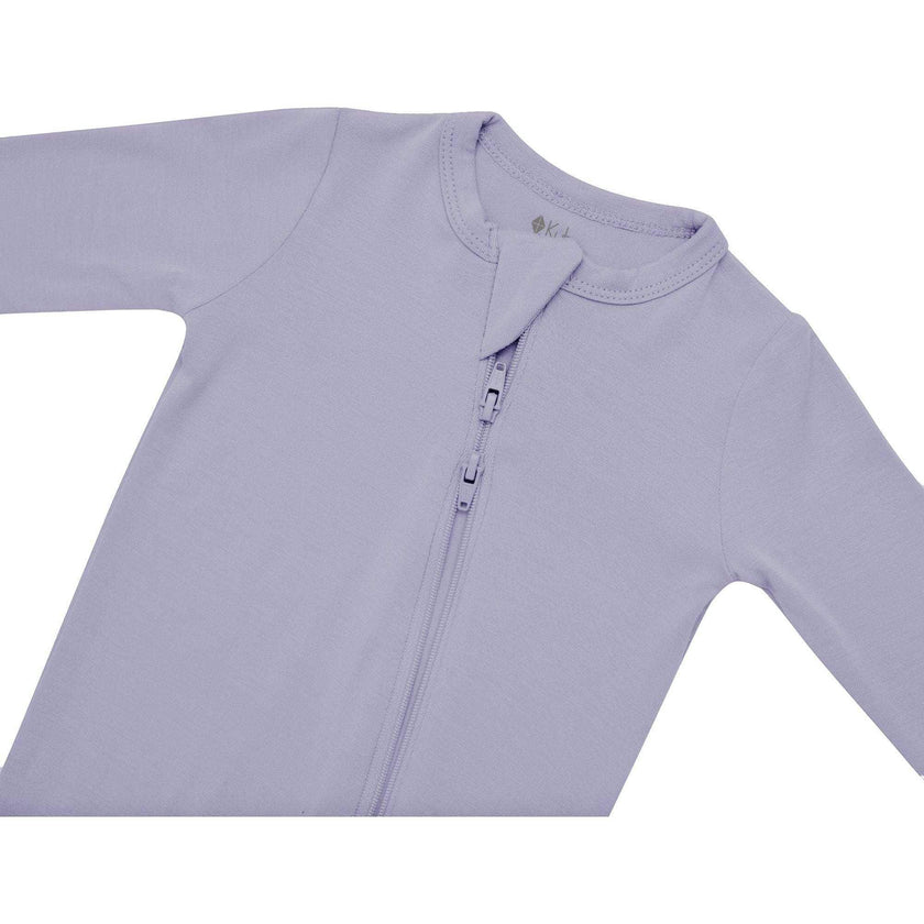 Zippered Footie, Taro