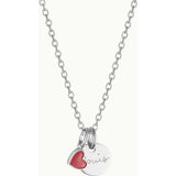 Personalized Valentine's Disc Necklace