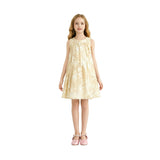 Golden Bloom Dress