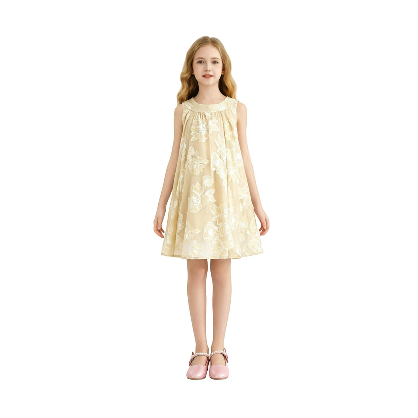 Golden Bloom Dress