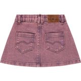 Acid Wash Denim Skirt