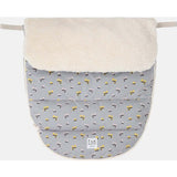 BenjiPOD Floral Print Zipped Footmuff