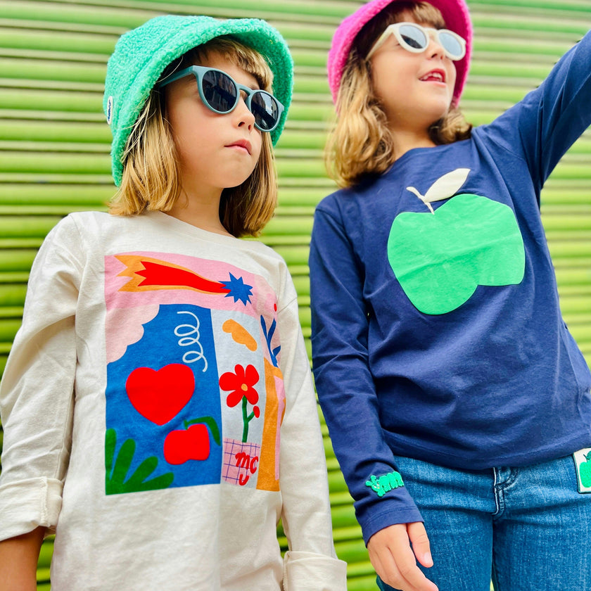 Recycled Cotton MC Graphic Kid T-Shirt
