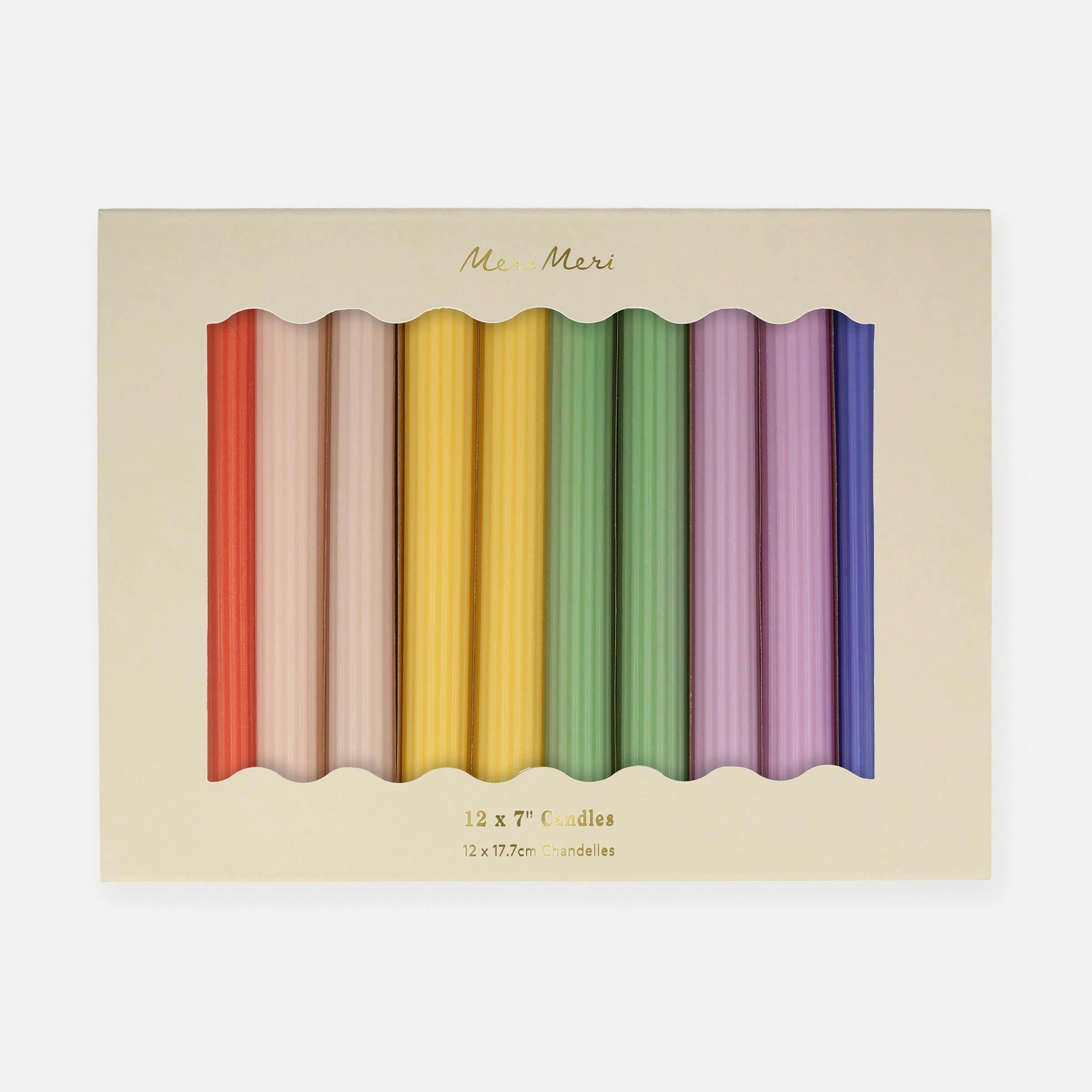 Rainbow Table Candles