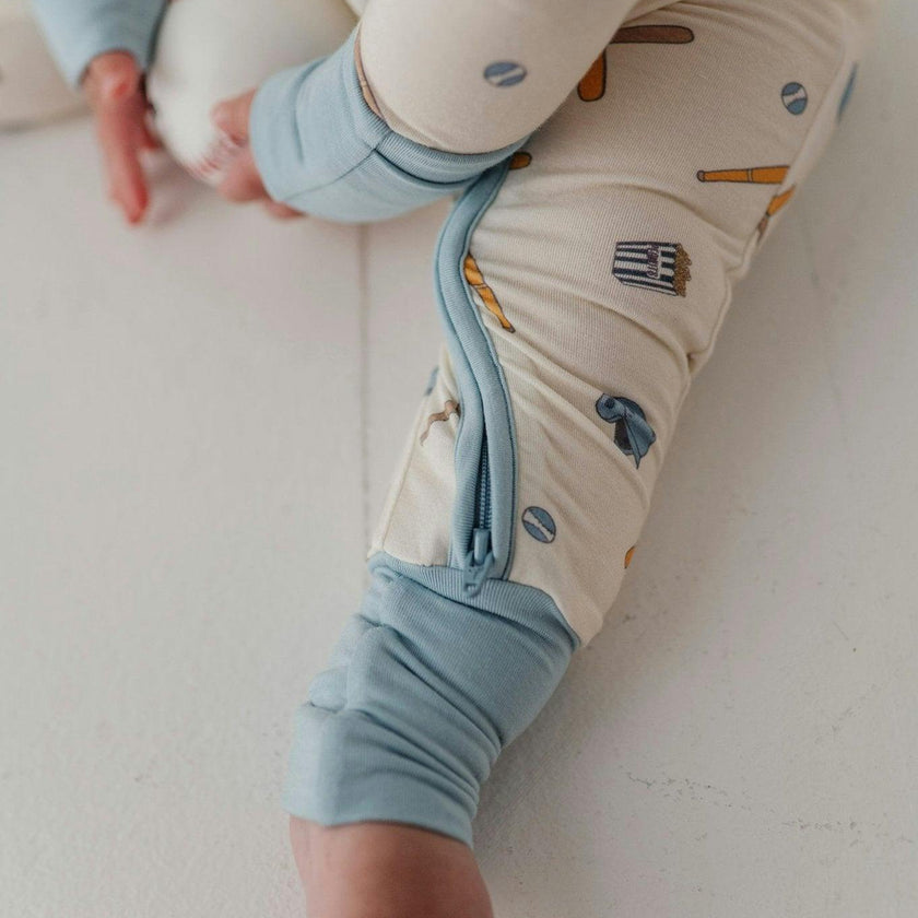 Baby Long Sleeve Zip Romper