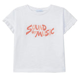 LARANJINHA Sound Of Music T-Shirt - White