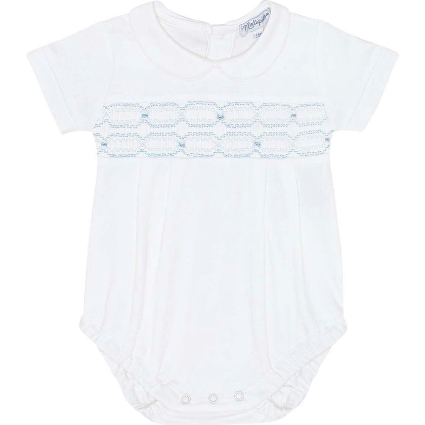 Signature Smocked Boys Bubble