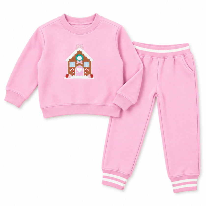 Gingerbread Sweatshirt & Jogger Set