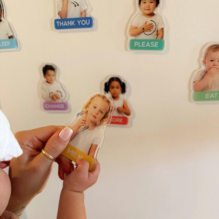 ASL Baby Sign Magnets