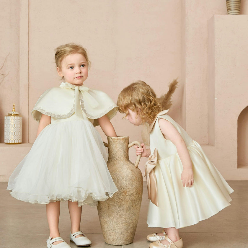 Cream Mirelda Blossom Gown
