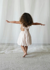 Chloé | Corduroy Cotton Anglaise Dress | Primrose