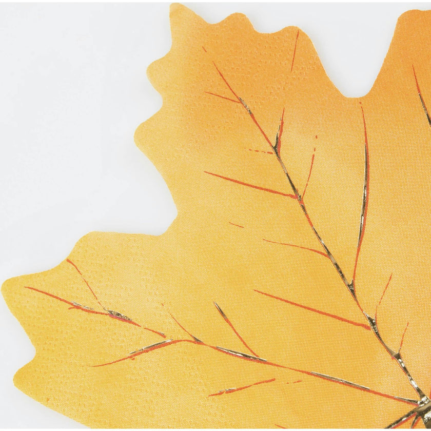 Maple Leaf Shaped Napkins