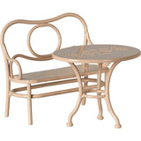Café set, Mouse, Big - Pale pink