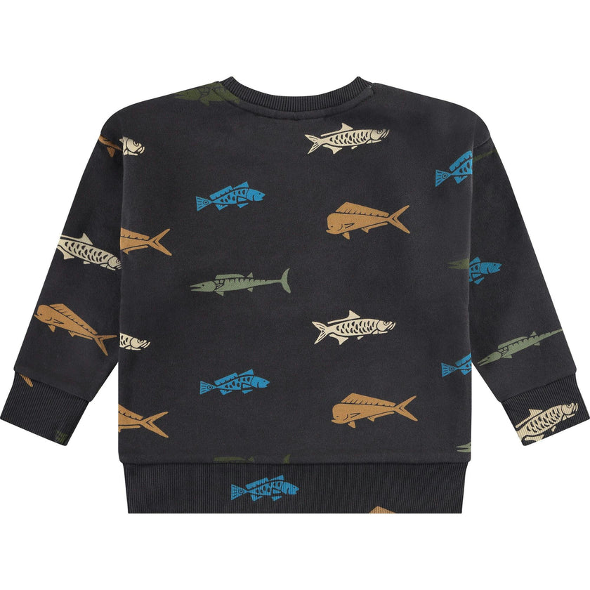 All Over Print Pullover Sweatshirt