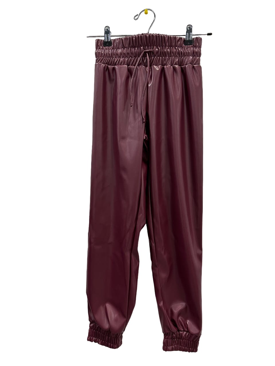 Leather Joggers