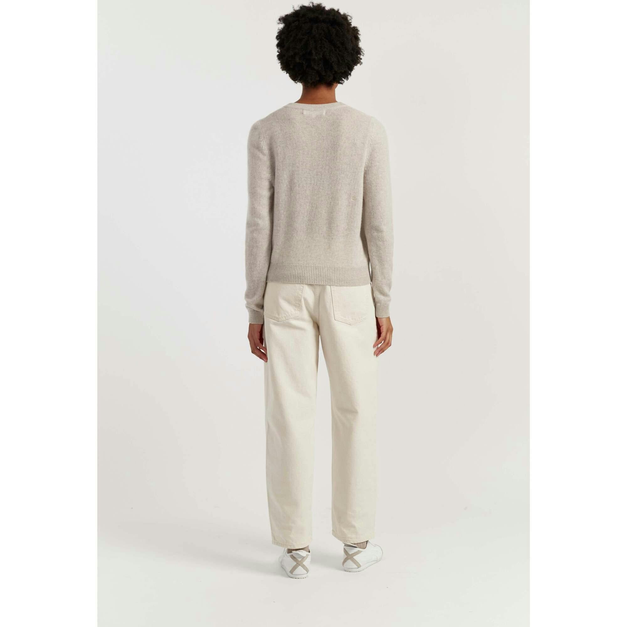 Cloud Cashmere Cropped Sweater