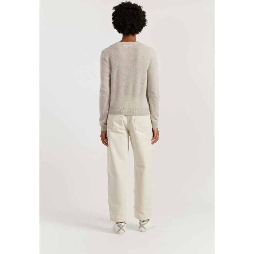 Cloud Cashmere Cropped Sweater