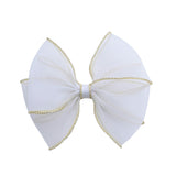 Tulle Glitter Bow Hir Clip Set