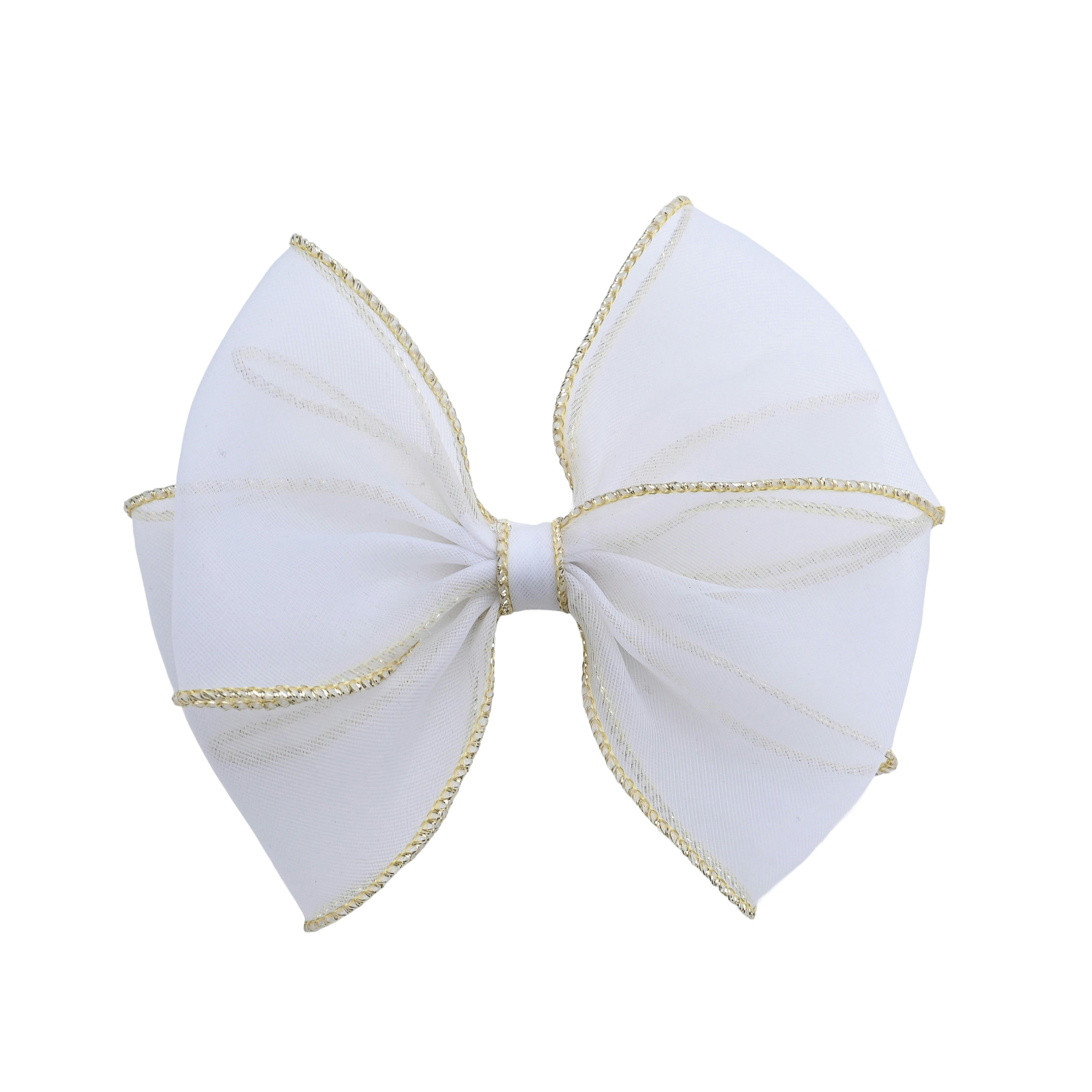 Tulle Glitter Bow Hir Clip Set