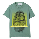 Green Finger Print T-Shirt