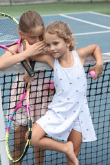 Lavender Heart Scuba Tennis Dress