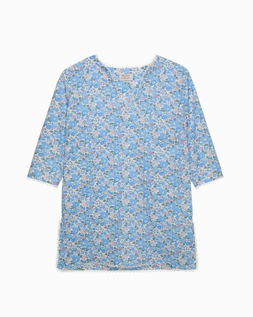 Women's Betsy Bobble Trim Kaftan