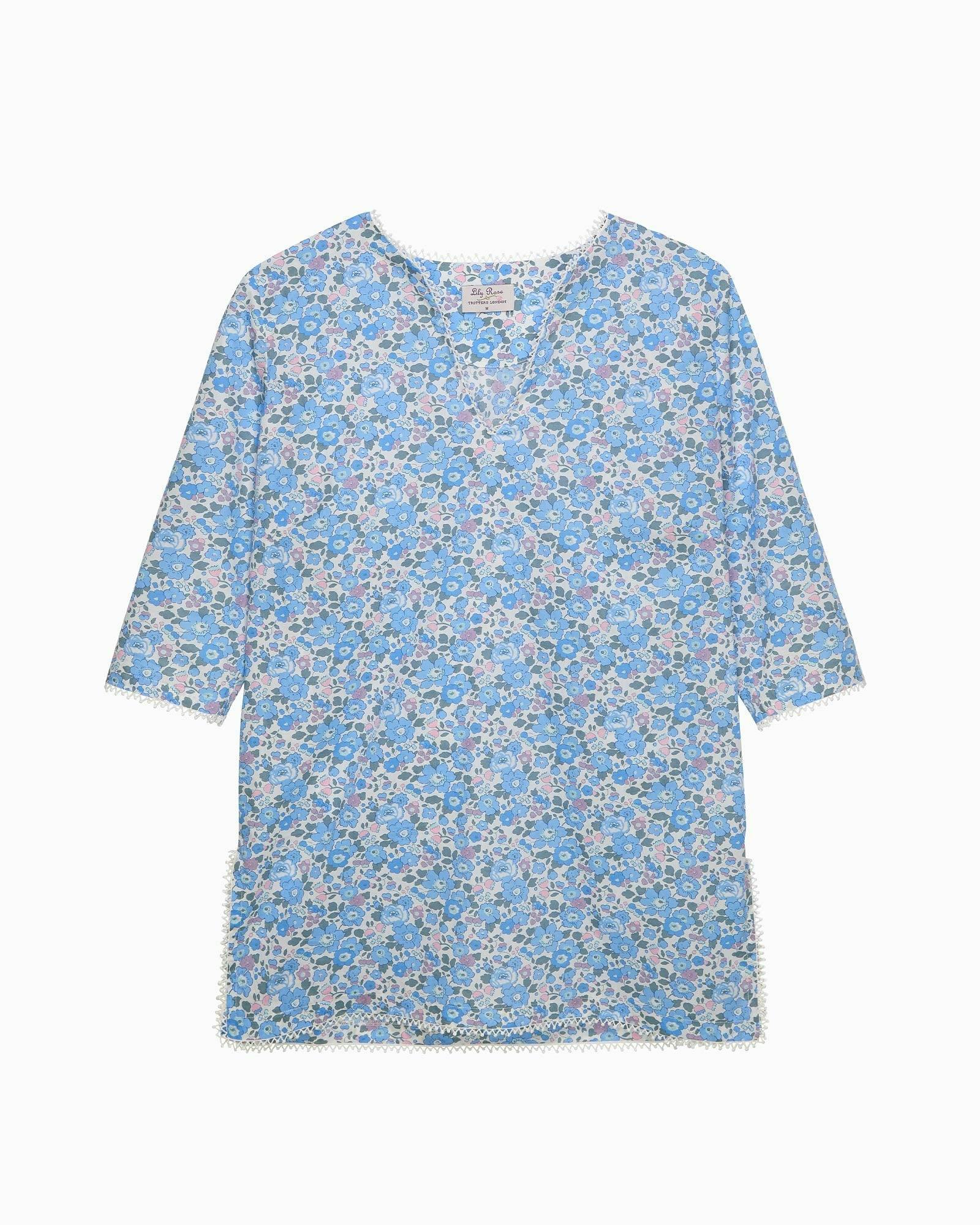 Women's Betsy Bobble Trim Kaftan