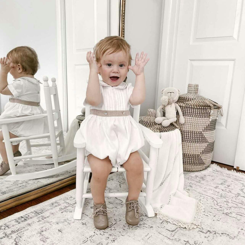 Ashton Linen Romper