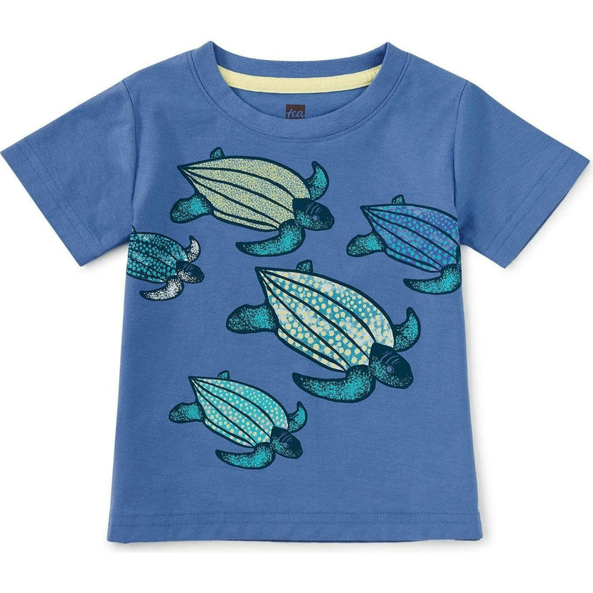 Leatherback Turtles Graphic Te, Blue