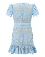 Juliana Embroidered Mini Dress