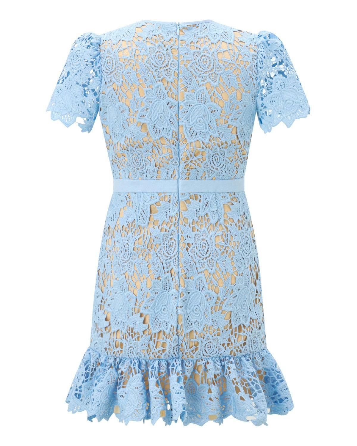 Juliana Embroidered Mini Dress