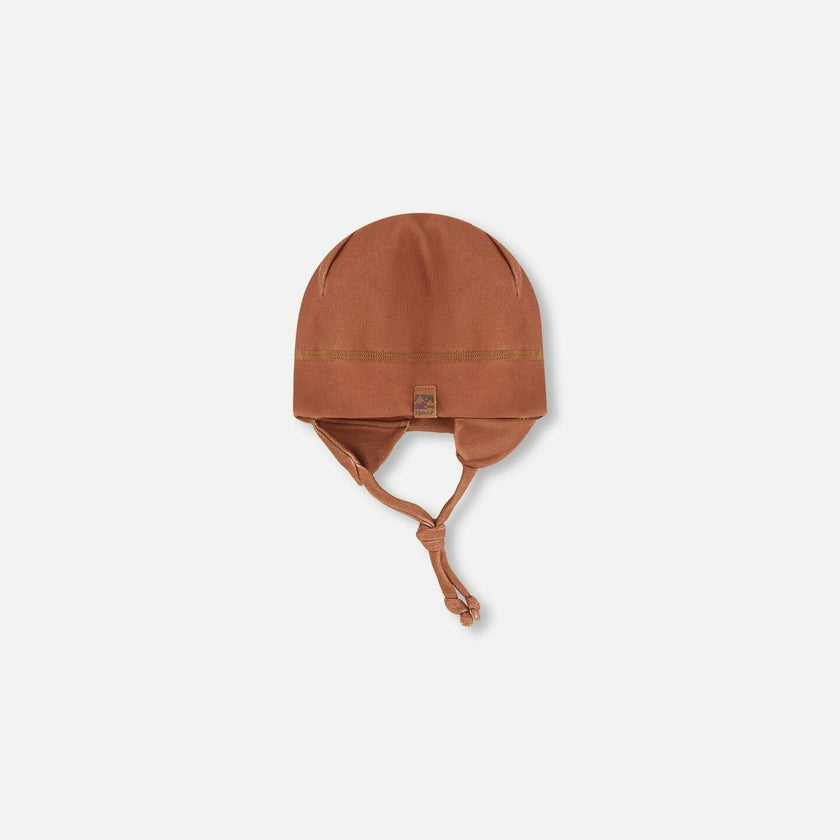 Baby Mid-Season One-Piece Outerwear With Hat Blue Print