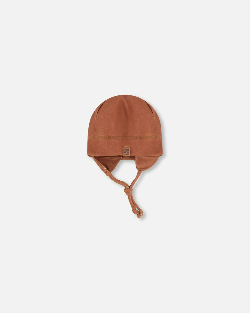 Baby Mid-Season One-Piece Outerwear With Hat Blue Print